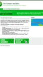 Mobile Screenshot of climatestandard.org